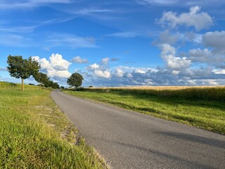 road in the countryside