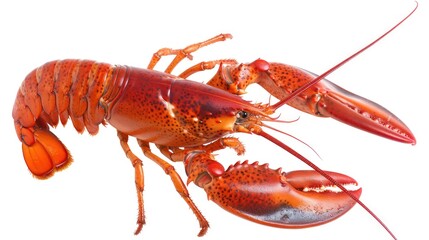A Close-Up of a Cooked Lobster