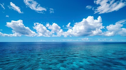 Obraz premium Beautiful view of the ocean