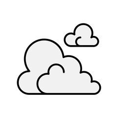 Fototapeta premium Cloud icon