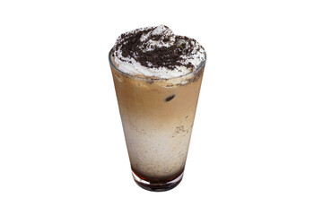 frappiccino, isolated on white background