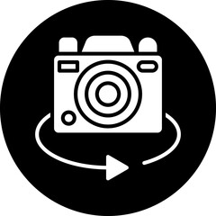 Vector Design Front Camera Icon Style