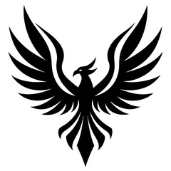 eagle with wings