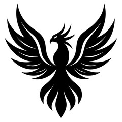 Fototapeta premium eagle with wings