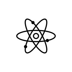 Physics Icon Ideal for Science and Education