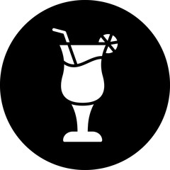 Vector Design Cocktail Icon Style