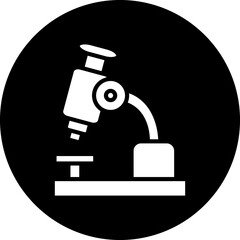 Vector Design Microscope Icon Style