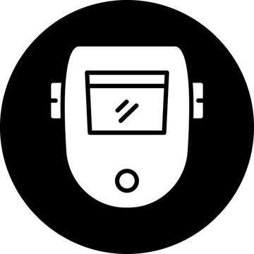 recommend clip art: Vector Design Welding Mask Icon Style