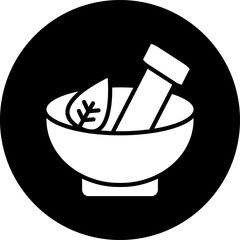 Vector Design Mortar Icon Style