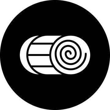 recommend clip art: Vector Design Hay Bale Icon Style