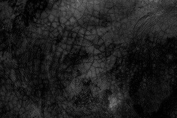 Naklejka premium Old wall texture cement dark black gray background abstract grey color design are light with white gradient background.