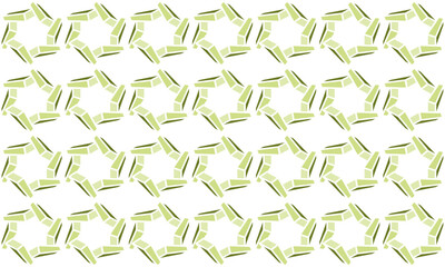 seamless pattern with flowers, seamless pattern with green and white flowers, light gree flower hexagon block of gree background background design for fabric print, ceramic Japanese style checkerboard