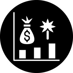 Marijuana Stocks Icon Style