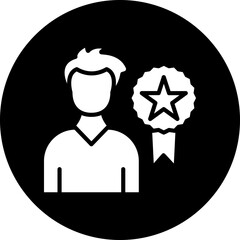 Obraz premium Positive Brand Experience Icon Style