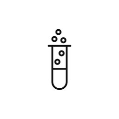 Scientific Test Tube Icon Perfect for Laboratory Research