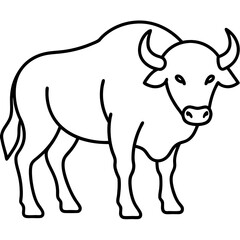 illustration of cow