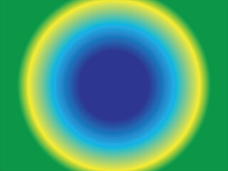 Green, yellow, sky blue and blue color combination gradient background design.