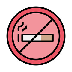 Stop smoking icon