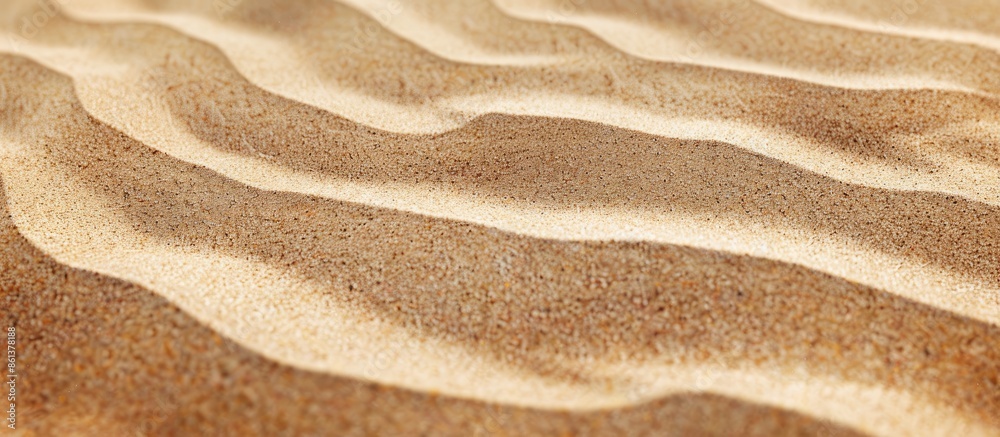 Aufkleber texture of sand with a copy space image.