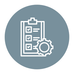 Project Management icon vector image. Can be used for Operations Management.