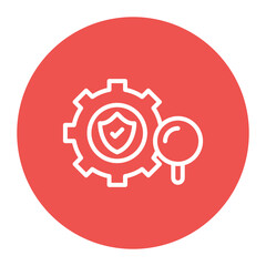 Quality Assurance icon vector image. Can be used for Operations Management.