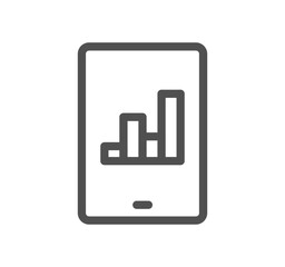 Success and growth related icon outline and linear vector.	

