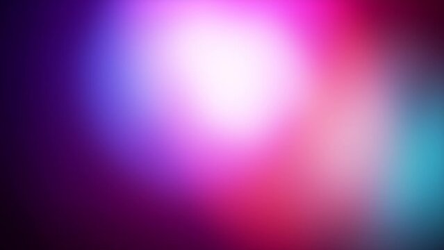 looped 3d animation. Abstract background with neon light spots blending and moving smoothly, creating a calming and relaxing atmosphere. Mesmerizing live image of blurred color diffusion