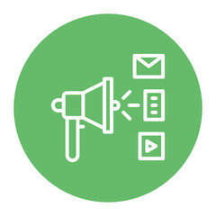 Marketing icon vector image. Can be used for Professional Services.