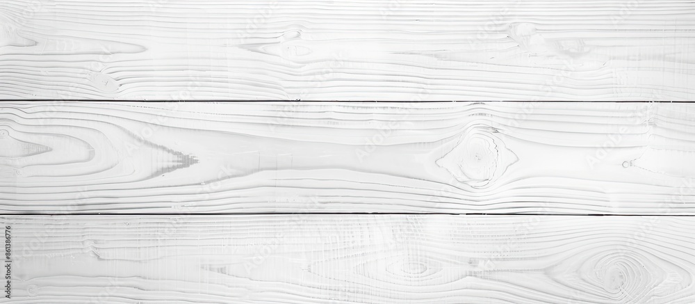 Fototapete light-colored white wood table surface providing texture and a copy space image for background desig