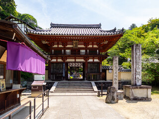 Naklejka premium 【奈良県】明日香村 岡寺 (2024/06/11撮影)