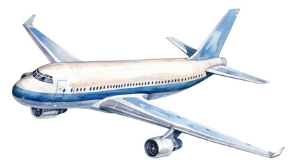 Fototapeta premium PNG Aircraft airplane airliner vehicle.