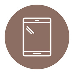 Tablet icon vector image. Can be used for Business Meeting.