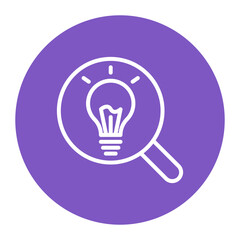 Discovery icon vector image. Can be used for Thought Leadership.