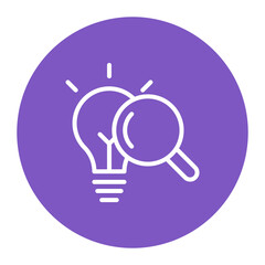 Insight icon vector image. Can be used for Thought Leadership.