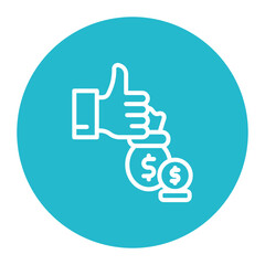 Motivation icon vector image. Can be used for Thought Leadership.