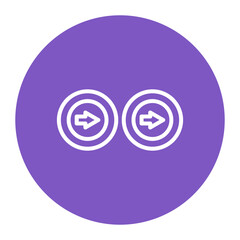 Perspective shift icon vector image. Can be used for Thought Leadership.
