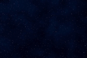 Stars in space. Starry night sky. Dark blue galaxy. New Year, Christmas and Celebration background concept. 