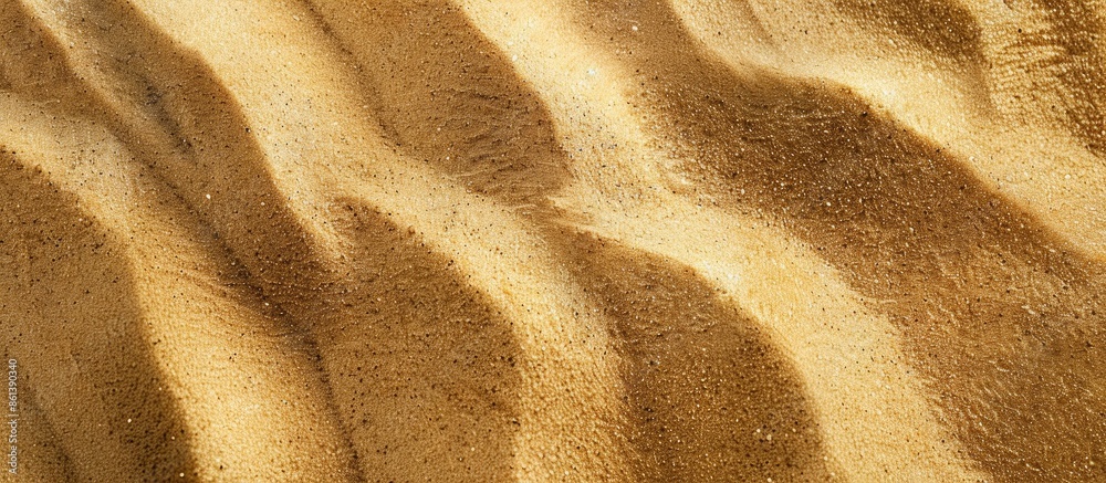 Wall mural texture of sand with a copy space image.