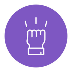 Empowerment icon vector image. Can be used for Social Justice.