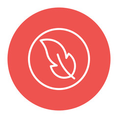 Fototapeta premium Sensitive Skin icon vector image. Can be used for Skin Burns.