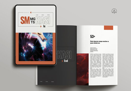 Art Magazine Template