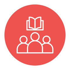 Public Information icon vector image. Can be used for Press Freedom Day.