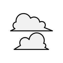 Fototapeta premium Cloud icon