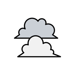 Fototapeta premium Cloud icon