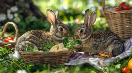 Fototapeta premium Heartwarming Bonds: Celebrating Animal Friendships on Friends Day