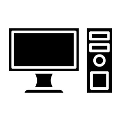 Computer glyph icon