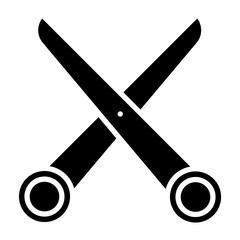 Scissors glyph icon