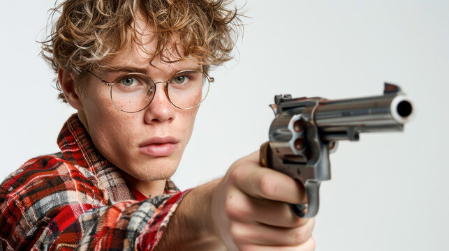 Man With Revolver Man With Revolver Images – Browse 18,340 Stock Photos, Vectors, and ...