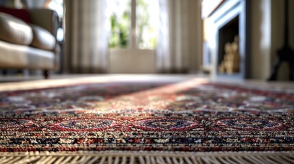 Carpets that are visually appealing with their brightness and beauty.