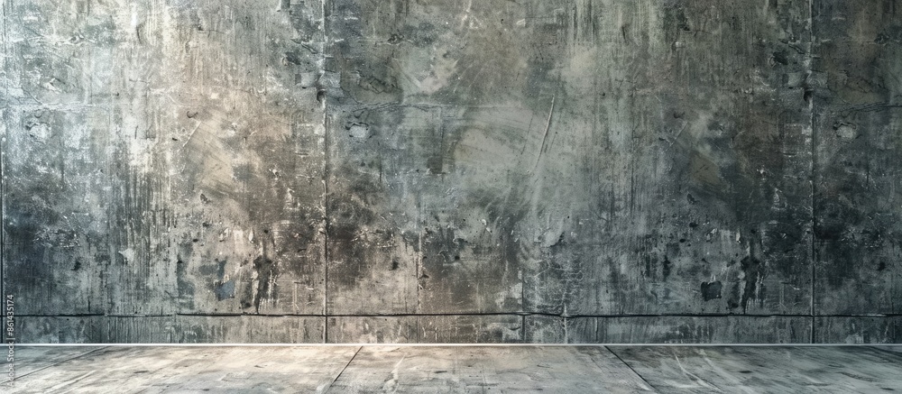 Aufkleber concrete wall texture in modern loft style with scratch line surface for a copy space image.